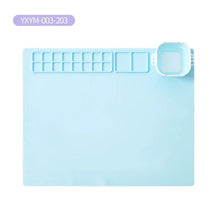 Clear plastic sheet with cutouts