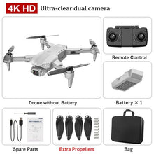 L900 Pro SE Drone kit with carrying case and propellers ready for travel and outdoor flights.