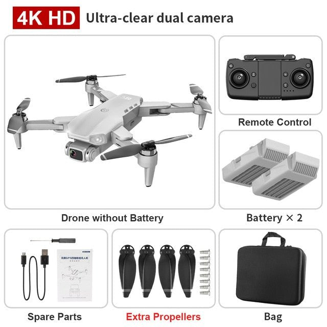 L900 Pro SE Drone set with carrying case and spare parts for reliable long-term flying.