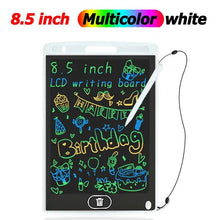8.5 inch LCD Writing Board with colourful screen display for kids drawing, doodling, and letter practice.
