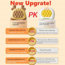 Comparison chart of a third-generation upgrade product labeled 