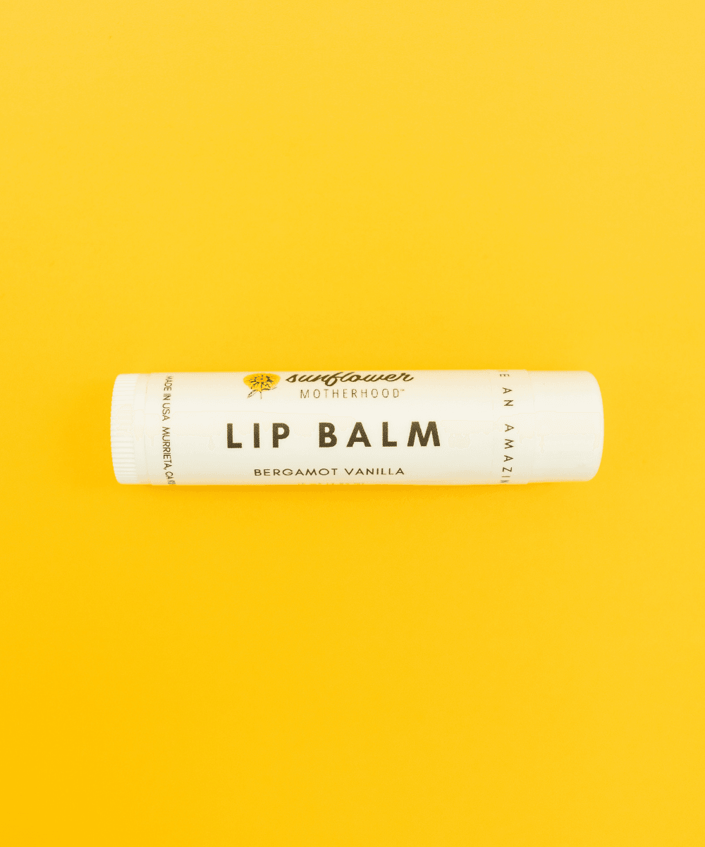 Lip Balm tube close-up for smooth, soft lips with everyday use.