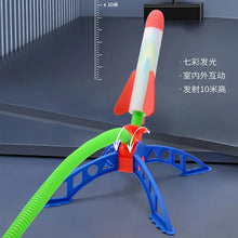 Luminous Rocket Outdoor Toy launch set in colorful design for backyard fun.
