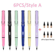 Sank Magic Practice Copybook six colour pens with spare nibs for continuous handwriting and drawing practice.