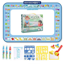 Magic Water Drawing Mat, magical Water Canvas toy set with water markers, for gifting to toddlers and preschoolers.
