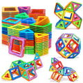 Magnetic Building Blocks, colorful magnetic building blocks, for STEM building and creative construction play.