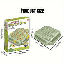 Product size diagram showing the box and the square game board with measurements
