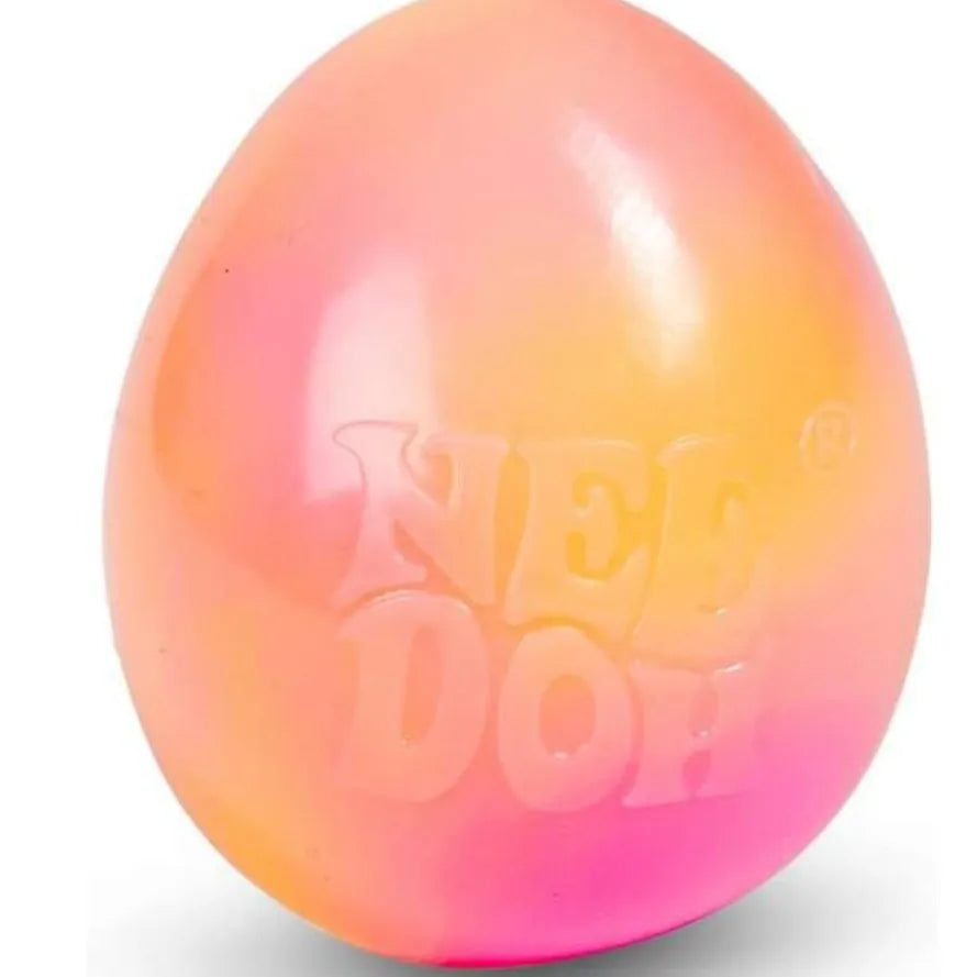 Gradient pink to orange ball with 'Squish' branding 