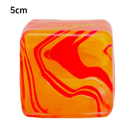 Needoh Ripple fidget cube sensory toy for squeezing, calming tension, and improving focus through tactile play.