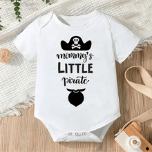 Newborn Letter Print Romper unisex bodysuit front view for everyday nursery outfits. (option 2)