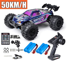 Outdoor off-road 4WD RC Monster Truck with accessories built for backyard and rugged terrain adventures.