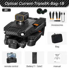P8 Pro 8K drone single battery kit contents overview for casual flying and beginner aerial filming.