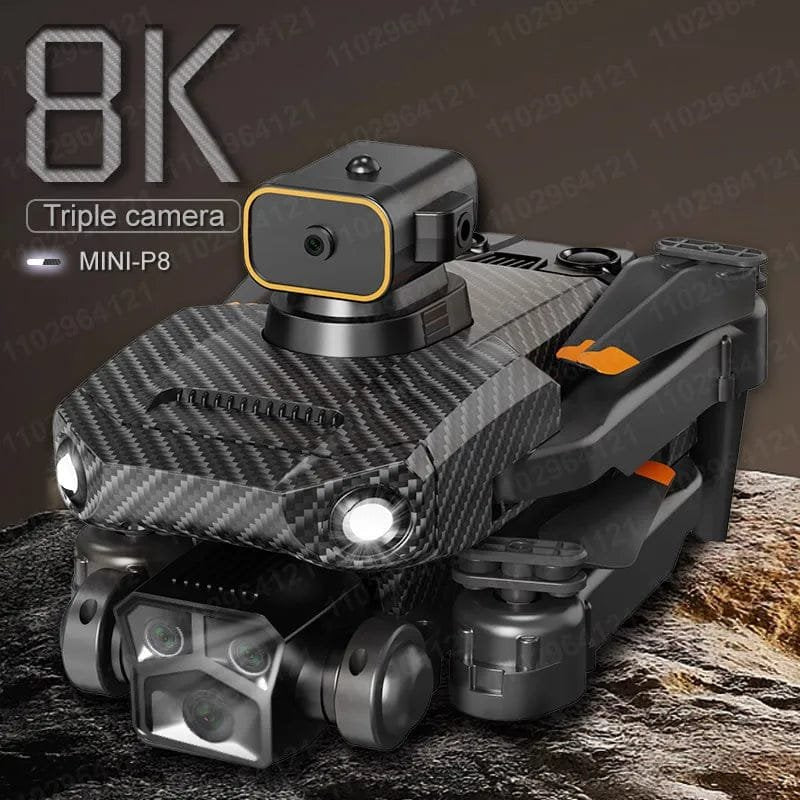 P8 Pro drone 8K camera module for high resolution aerial photography and outdoor video filming.