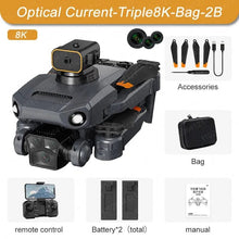 P8 Pro drone with remote, batteries, and manual as a starter kit for first flights and aerial filming.
