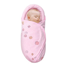 Pink baby sleep sack with a swaddle-like feel and head shaping design for restful newborn nights.