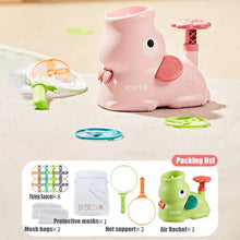 Pink and green children's toy with packaging list. (option 2)