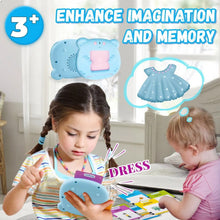 Preschool English Learning Toy talking card speaker for imaginative play, memory training, and kindergarten preparation.