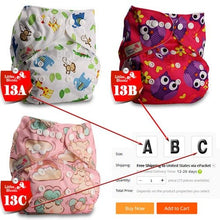 Reusable cloth pocket diaper with 3x3 snaps shown for washable pocket diapering and everyday nursery routines.