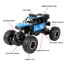 Structure overview of the rock crawler RC car with bubble function, made for kids exploring hands-on remote control play.