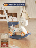 Children's toy with scooter attachment.