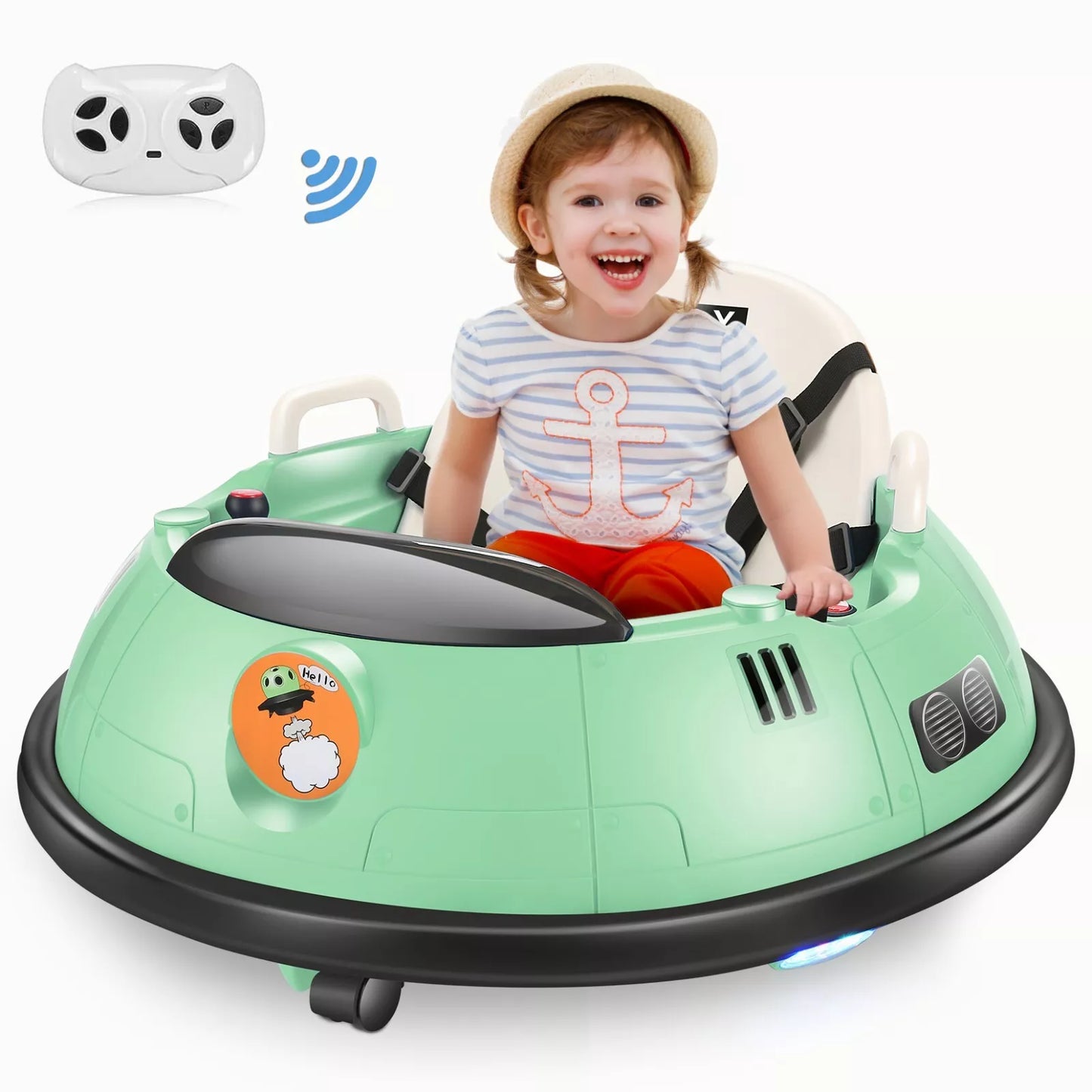 Ride-on Bumper Car, Kids Toy Electric Funny Ride-On Remote 360 Car