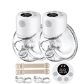 S12 hands-free electric breast pump pair with accessories for wireless wearable pumping and daily nursing routines.