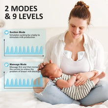 S12 wearable breast pump modes explained for comfortable milk expression while holding and caring for baby.