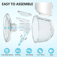 S12 wearable breast pump parts and assembly diagram for easy setup, cleaning, and everyday pumping use.