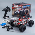 Toy truck with remote control and packaging 