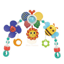Colorful baby toy with floral, butterfly, and bee designs (option 2)