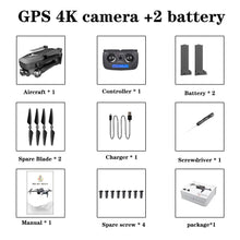 SG906 Pro drone battery set and tool kit for maintaining the quadcopter between outdoor photography flights.