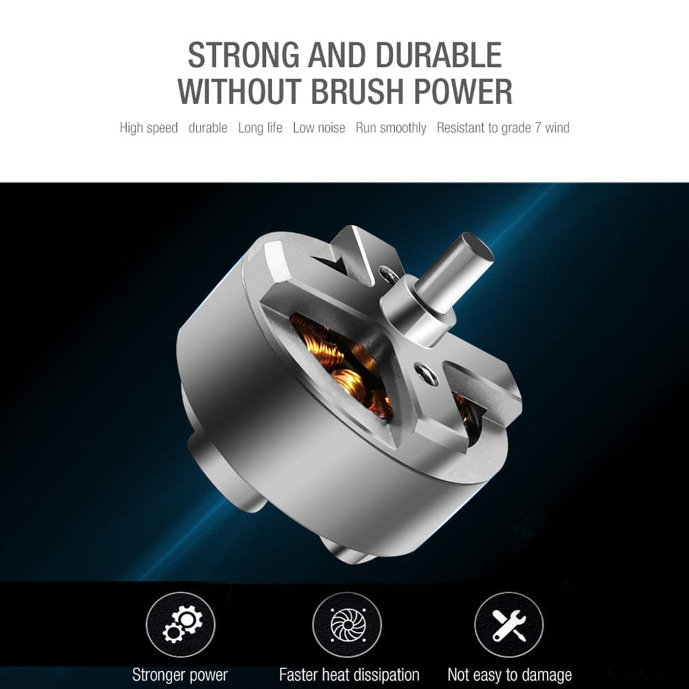 SG906 Pro drone brushless motor component for stable lift, quieter flying, and reliable outdoor performance.