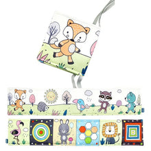 3D Soft Baby Cloth Book educational fabric toy high contrast sensory toy for shared parent-and-baby storytime.
