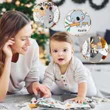 3D Soft Baby Cloth Book educational fabric toy high contrast sensory toy for stroller outings and travel quiet time.