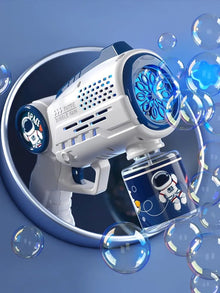 Bubble gun with astronaut design 