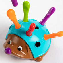 Spiky colorful hedgehog activity toy built for toddler sensory and motor play.