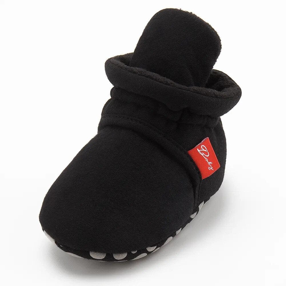 Star Newborn Socks Shoes fourth style view for everyday newborn comfort and baby shower gifting.