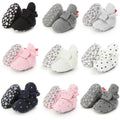 Star Newborn Socks Shoes soft breathable first walker booties for early steps, indoor walking, and newborn gifting.