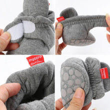 Star Newborn Socks Shoes worn on infant feet for warm, secure coverage during pram rides and floor play.