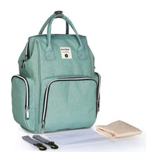 Stroller Waterproof Outdoor Travel Diaper Bag teal accessory set for complete nappy changing kits on outdoor trips.
