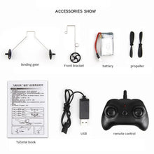 SU-35 RC Plane with LED 2.4G Remote Control Glider accessory list with propeller, battery, and USB cable for ready-to-fly use.
