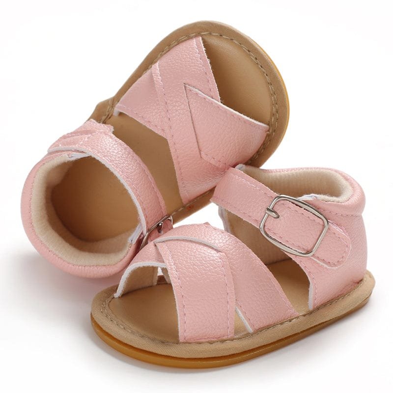 Summer Baby Kid Sandals insole depth view for cushioned comfort during long summer walks and playdates.