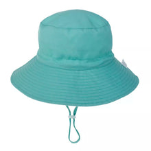 Summer Baby Sun Cap turquoise hat fabric texture close-up for soft, breathable comfort on childrens heads.