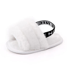 Summer Infant Sandals bow trim front angle for dressed-up summer outfits and family occasions.