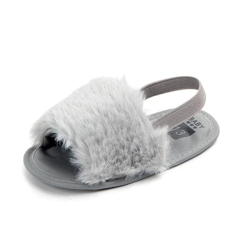 Summer Infant Sandals heel and back strap view for a secure hold on active toddler feet.