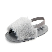 Summer Infant Sandals upper material close-up for soft, breathable comfort during warm summer days.