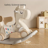 Children's rocking horse with safety features