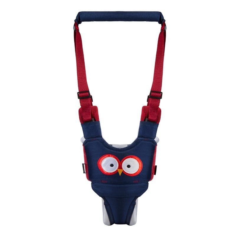 Walker Assistant Harness buckle fastening close-up for secure fitting during daily toddler walking sessions.