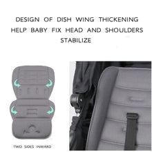 Universal Breathable Stroller Mattress with head and shoulder support for safer newborn positioning during pram naps.
