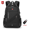 Waterproof 17 Inch Laptop Backpack with USB charging port for commuting, business travel, and daily laptop carrying.